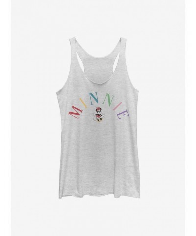 Disney Minnie Mouse Minnie Embroidery Girls Tank $7.46 Tanks