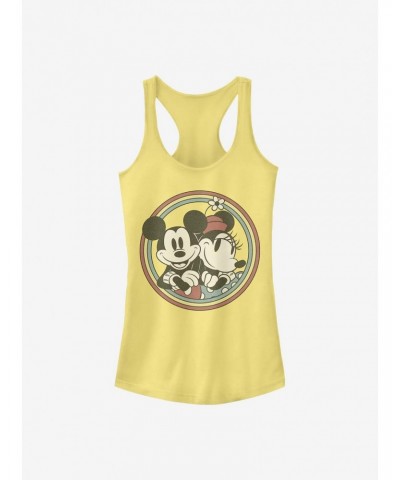 Disney Mickey Mouse Retro Mickey Minnie Girls Tank $7.17 Tanks