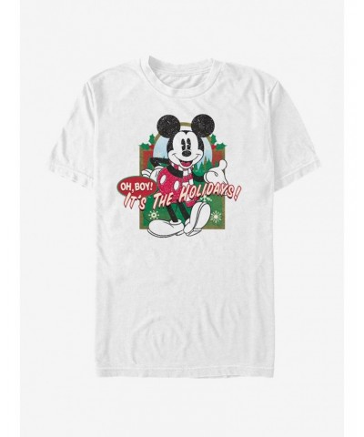 Disney Mickey Mouse Holiday Vintage Mickey T-Shirt $6.12 T-Shirts