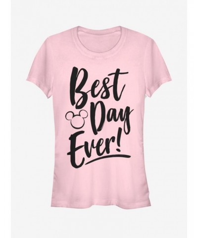 Disney Mickey Mouse Best Day Girls T-Shirt $7.97 T-Shirts