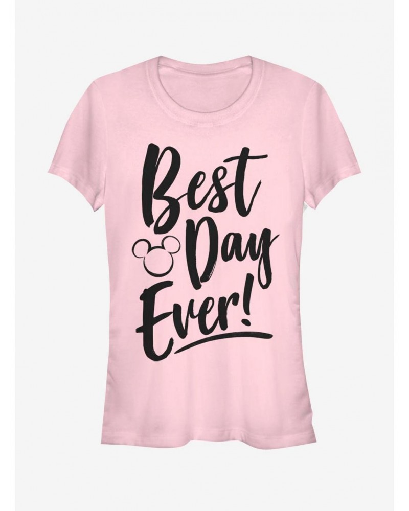 Disney Mickey Mouse Best Day Girls T-Shirt $7.97 T-Shirts