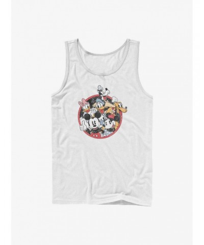 Disney Mickey Mouse Retro Groupie Tank Top $9.16 Tops