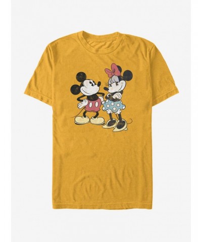 Disney Mickey Mouse Mickey Minnie Retro T-Shirt $8.41 T-Shirts