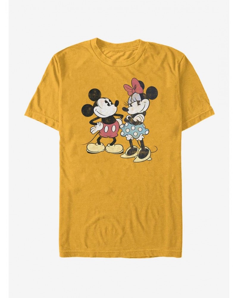 Disney Mickey Mouse Mickey Minnie Retro T-Shirt $8.41 T-Shirts
