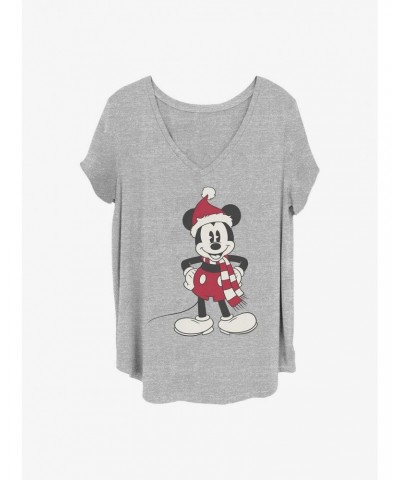 Disney Mickey Mouse Mickey Hat Girls T-Shirt Plus Size $8.79 T-Shirts