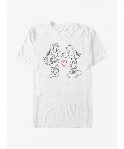 Disney Mickey Mouse A Tale of Two Lovers Extra Soft T-Shirt $11.72 T-Shirts