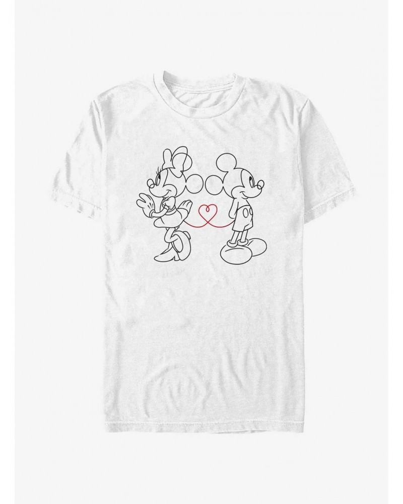 Disney Mickey Mouse A Tale of Two Lovers Extra Soft T-Shirt $11.72 T-Shirts