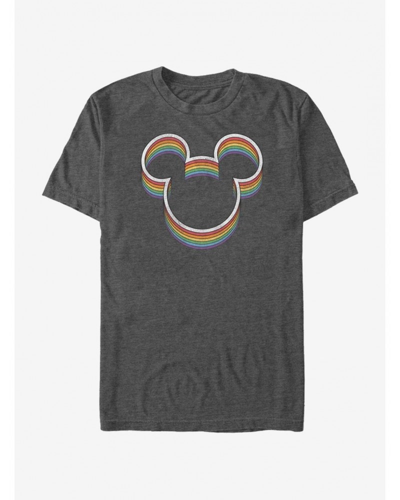 Disney Mickey Mouse Rainbow Ears T-Shirt $8.80 T-Shirts