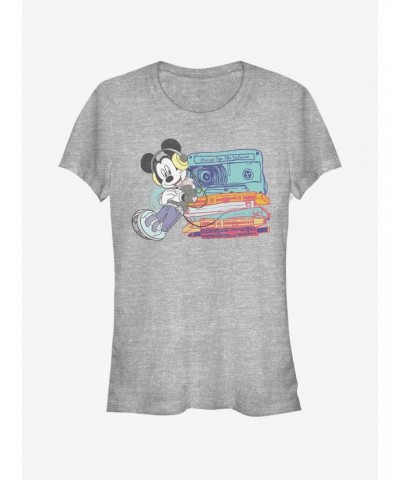 Disney Mickey Mouse Mickey Tapes Girls T-Shirt $9.96 T-Shirts