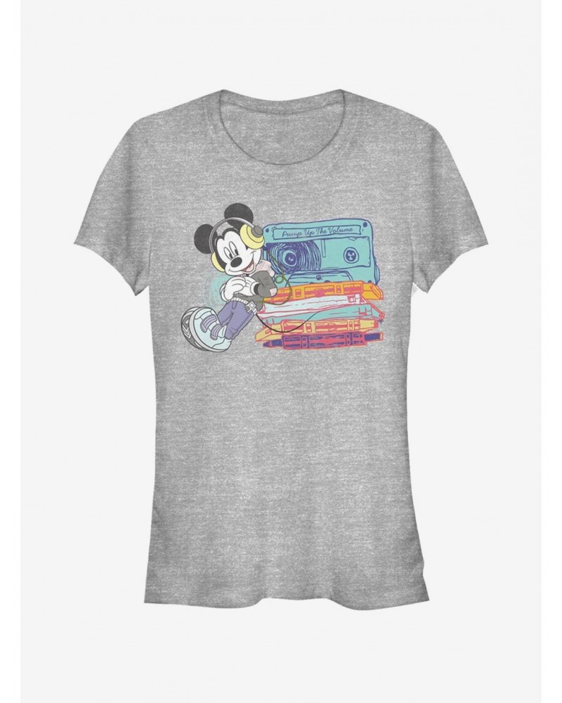 Disney Mickey Mouse Mickey Tapes Girls T-Shirt $9.96 T-Shirts