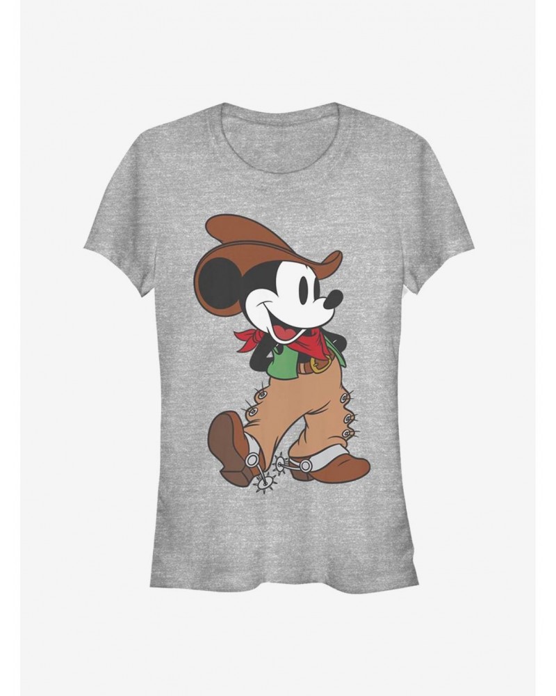 Disney Mickey Mouse Cowboy Classic Girls T-Shirt $6.18 T-Shirts