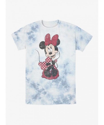 Disney Minnie Mouse Polka Dot Minnie Tie-Dye T-Shirt $6.42 T-Shirts
