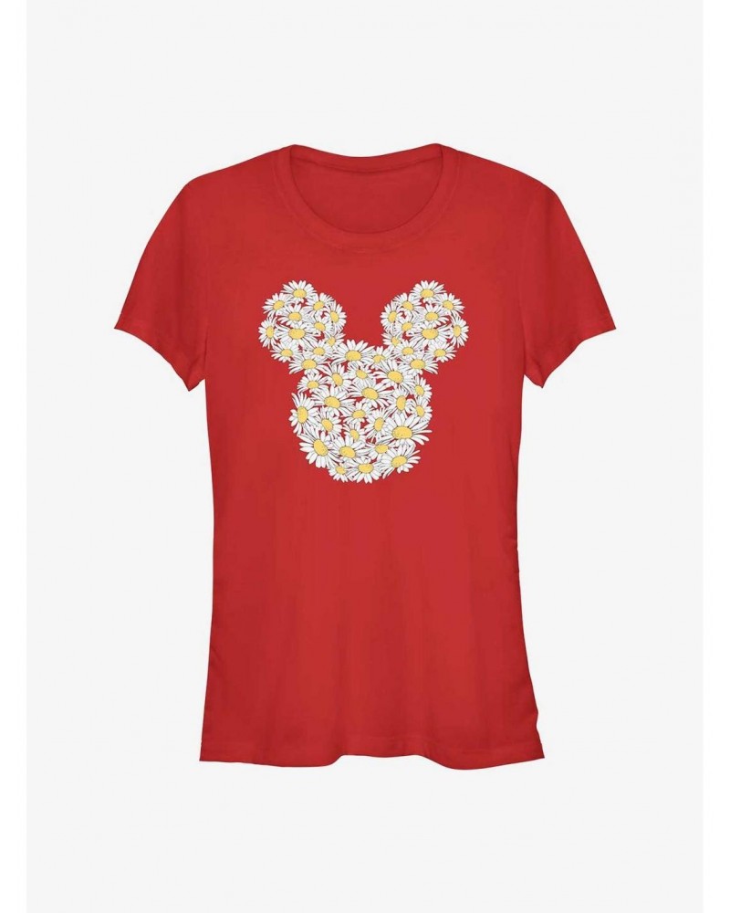Disney Mickey Mouse Daisy Flower Fill Girls T-Shirt $5.98 T-Shirts