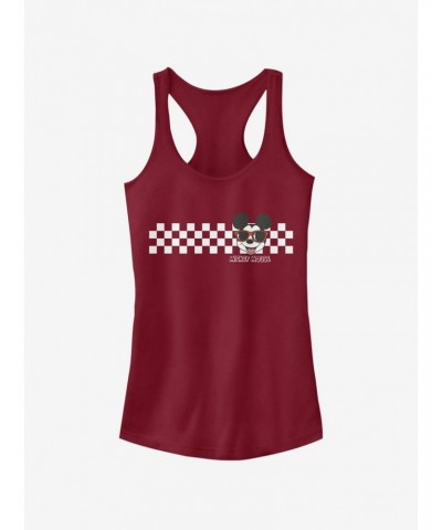 Disney Mickey Mouse Mickey Checkers Girls Tank $6.77 Tanks