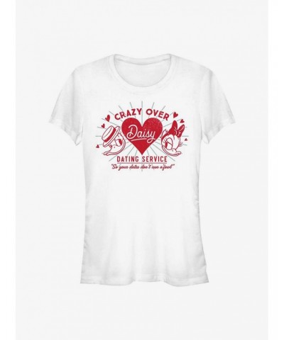 Disney Mickey Mouse Daisy's Dating Service Girls T-Shirt $9.76 T-Shirts