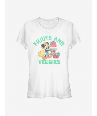 Disney Mickey Mouse Fruits And Veggies Girls T-Shirt $6.18 T-Shirts