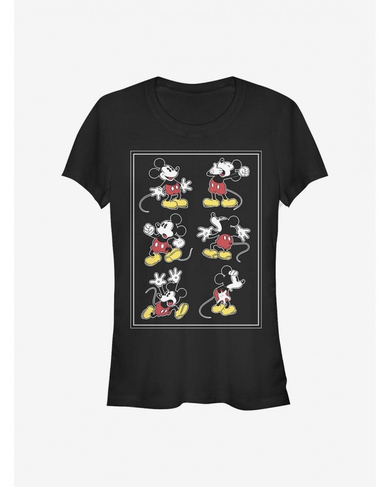 Disney Mickey Mouse Mickey Looks Girls T-Shirt $6.18 T-Shirts