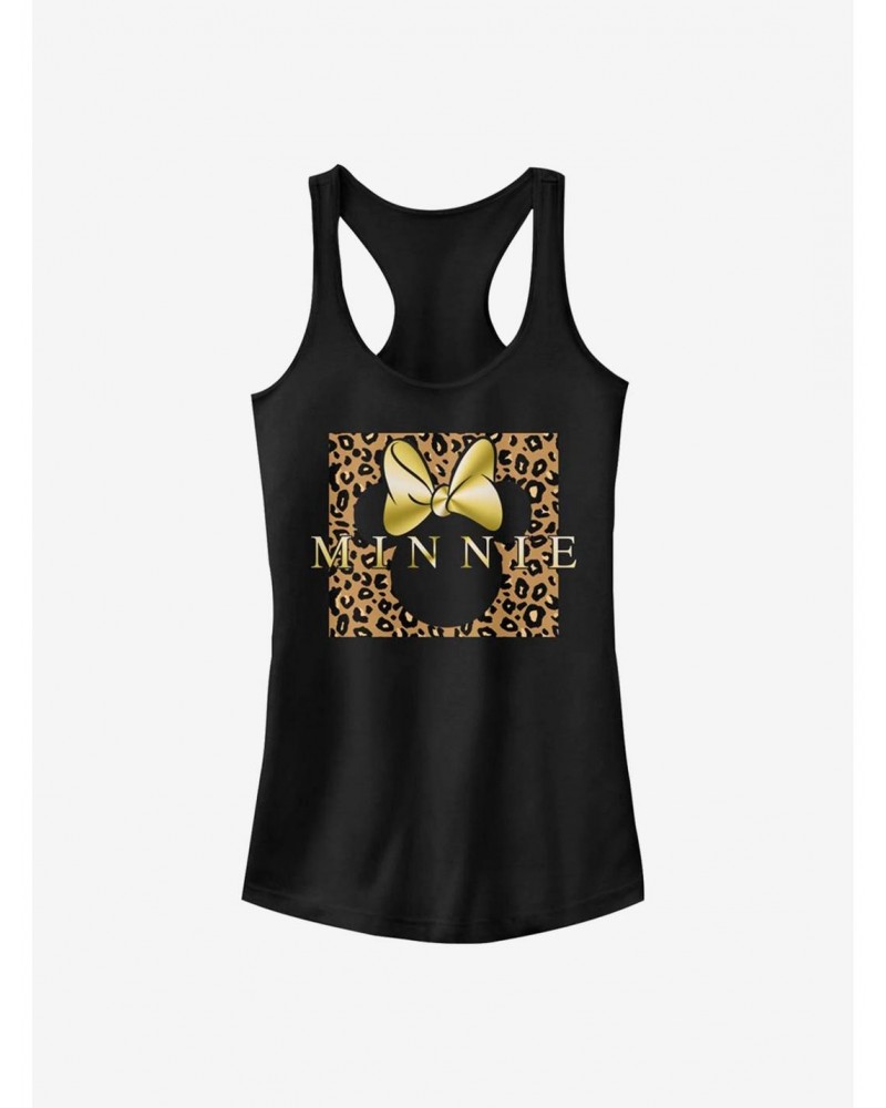 Disney Minnie Mouse Leopard Square Minnie Girls Tank $7.57 Tanks