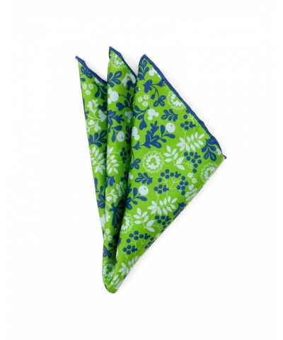 Disney Mickey Mouse Floral Green Pocket Square $13.26 Squares