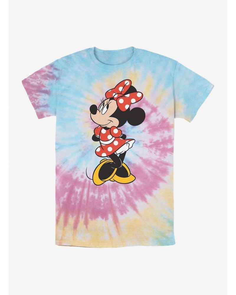 Disney Minnie Mouse Classic Minnie Tie Dye T-Shirt $9.32 T-Shirts