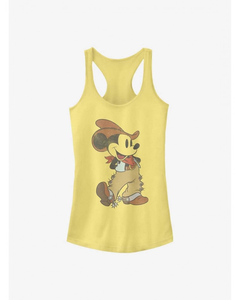 Disney Mickey Mouse Western Mickey Girls Tank $5.98 Tanks