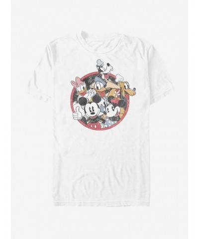 Disney Mickey Mouse Retro Group T-Shirt $9.56 T-Shirts