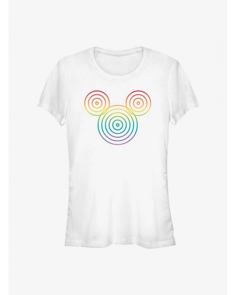 Disney Mickey Mouse Mickey Bulls-Eye Pride T-Shirt $5.98 T-Shirts