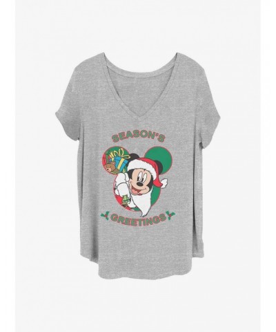 Disney Mickey Mouse Mickeys Greeting Girls T-Shirt Plus Size $9.25 T-Shirts