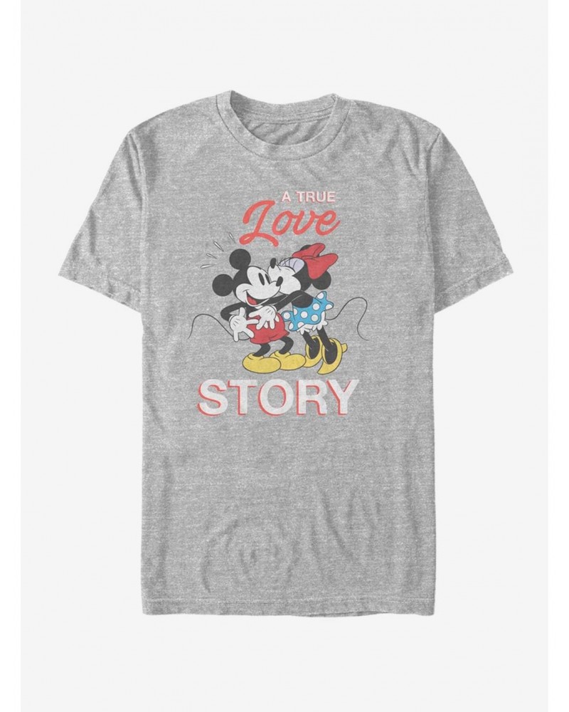 Disney Mickey Mouse True Love Story T-Shirt $6.12 T-Shirts