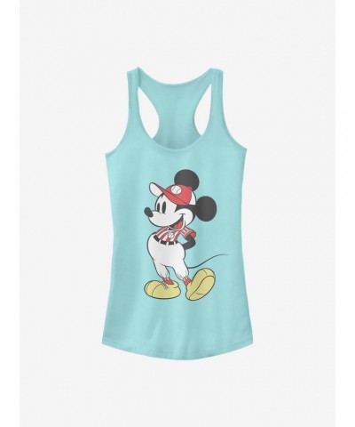 Disney Mickey Mouse Baseball Season Mickey Girls Tank $9.96 Tanks