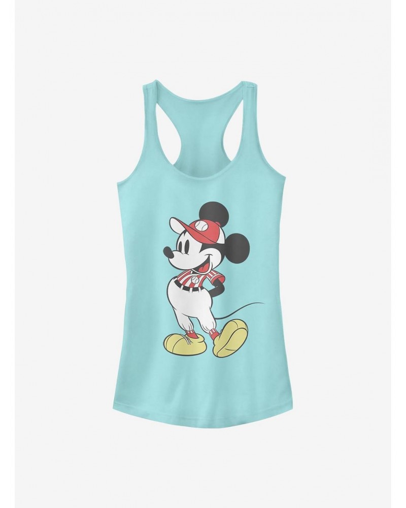 Disney Mickey Mouse Baseball Season Mickey Girls Tank $9.96 Tanks