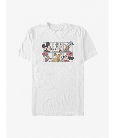 Disney Mickey Mouse Mickey and Friends Grid Big & Tall T-Shirt $10.05 T-Shirts