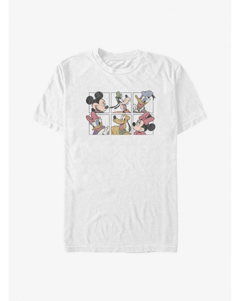 Disney Mickey Mouse Mickey and Friends Grid Big & Tall T-Shirt $10.05 T-Shirts