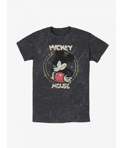 Disney Mickey Mouse Gritty Mickey Mineral Wash T-Shirt $9.95 T-Shirts