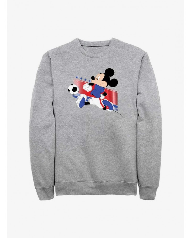 Disney Mickey Mouse Usa Kick Sweatshirt $9.74 Sweatshirts