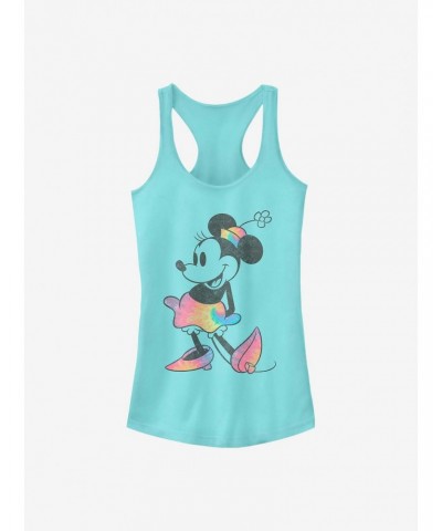 Disney Minnie Mouse Tie Dye Minnie Girls Tank $6.97 Tanks