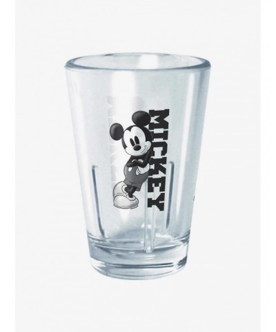 Disney Mickey Mouse Mickey Lean Mini Glass $4.75 Glasses