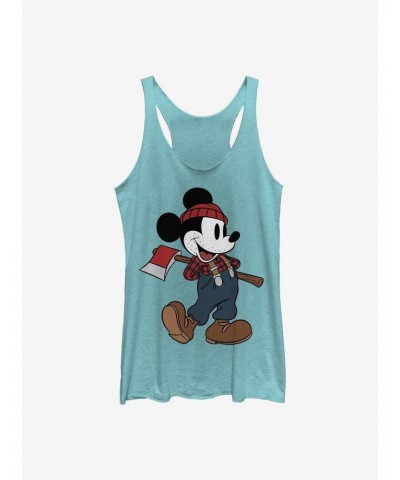 Disney Mickey Mouse Lumberjack Mickey Girls Tank $6.84 Tanks