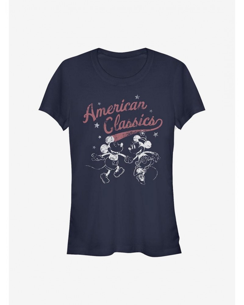 Disney Mickey Mouse American Classics Girls T-Shirt $8.76 T-Shirts