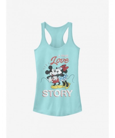 Disney Mickey Mouse True Love Story Girls Tank $5.98 Tanks