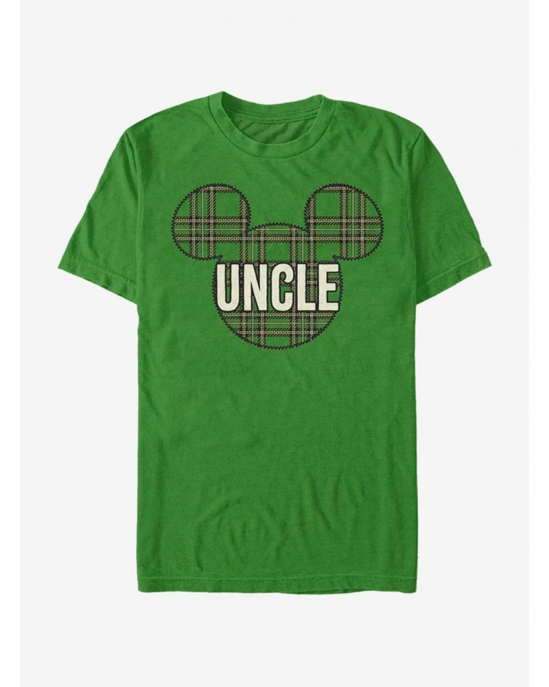 Disney Mickey Mouse Uncle Holiday Patch T-Shirt $7.07 T-Shirts