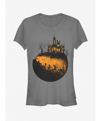 Disney Mickey Mouse Mickey's Haunted Halloween Girls T-Shirt $8.37 T-Shirts