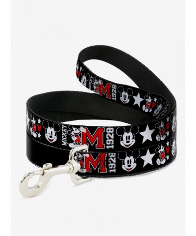 Disney Classic Mickey Mouse 1928 Collage Dog Leash $11.22 Leashes